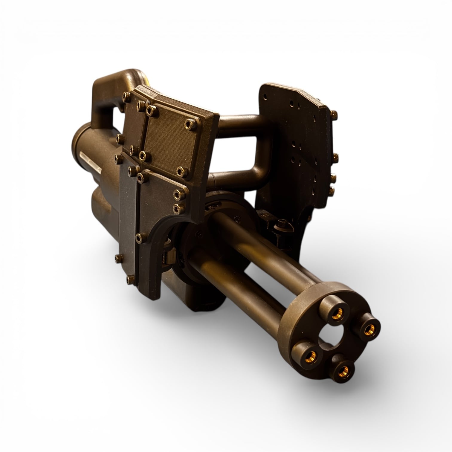 SENTRY SHIELD: Micro Minigun — Folding Forehand Guard for WELL PRO Micro Minigun | MILIDECO