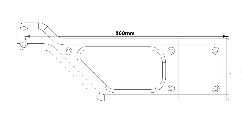 Fixed Rail Stock — 20mm Rail Stock | MILIDECO