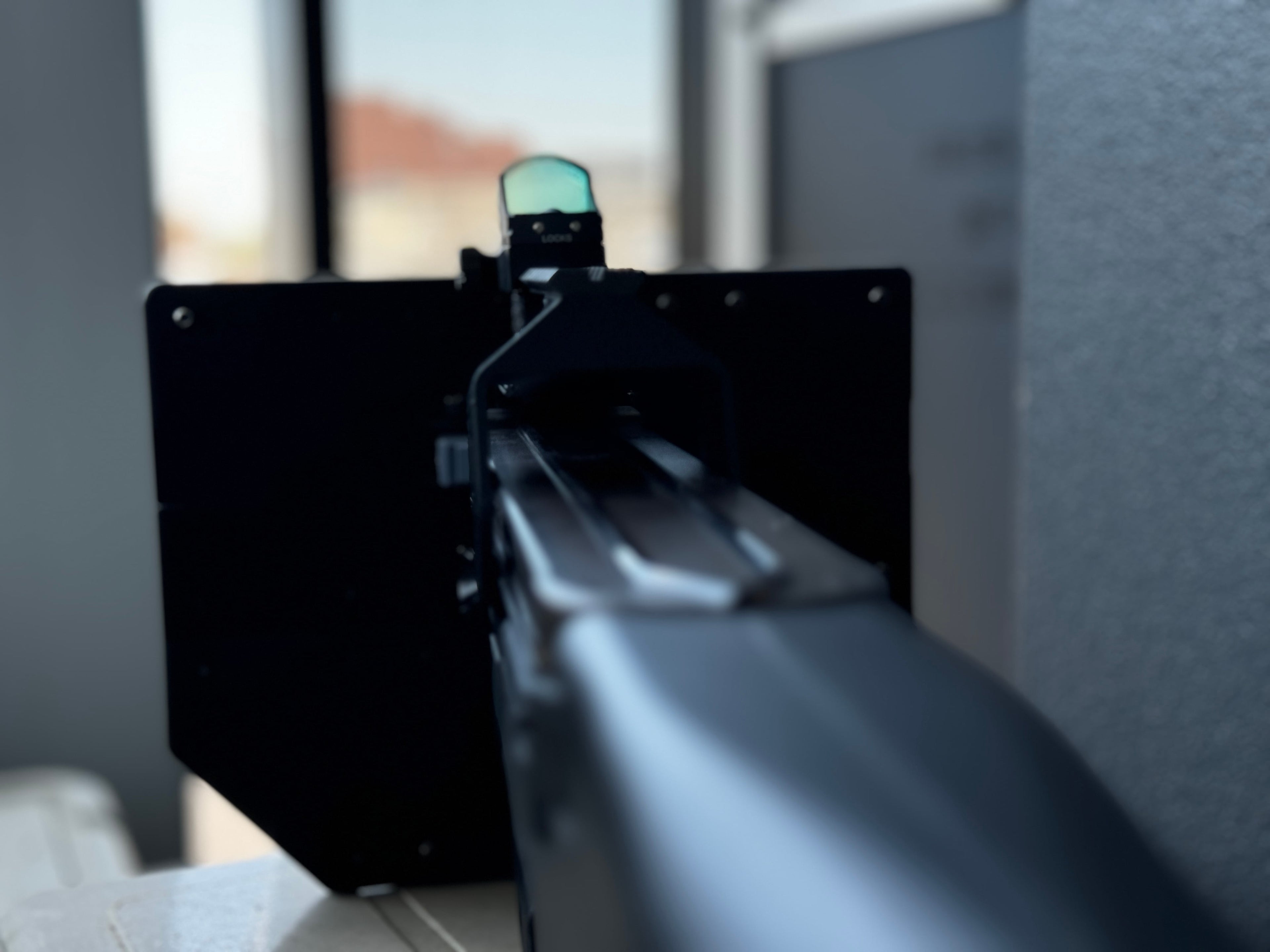 SENTRY SHIELD: P90 — Front Accessory for Tokyo Marui P90 | MILIDECO
