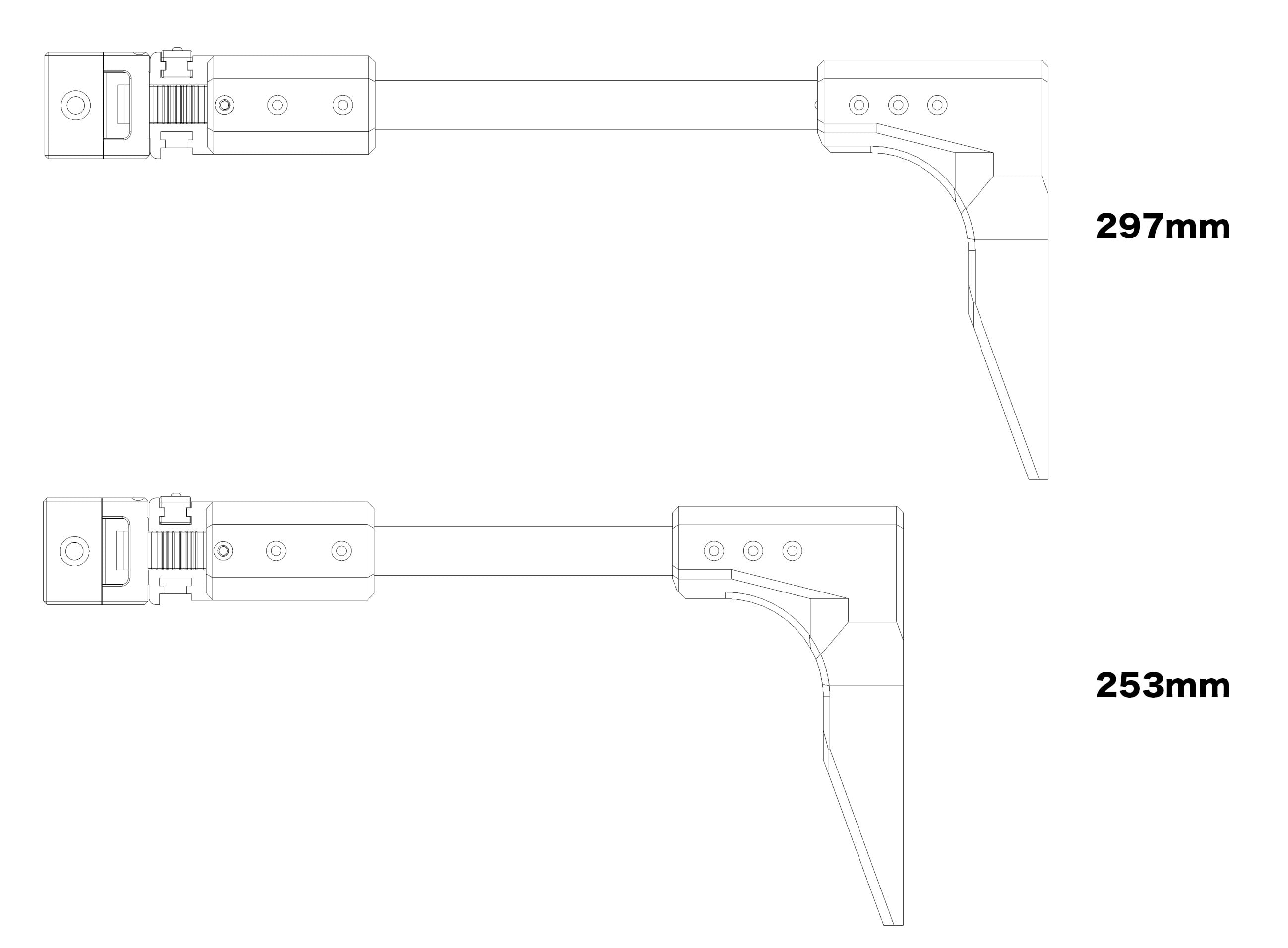 Lightweight Carbon Pipe Stock — Folding Rail Stock | MILIDECO