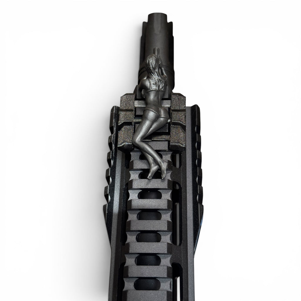 Metal Rail Figure: Spotter G — Left-Handed | Stainless Steel Rail Accessory