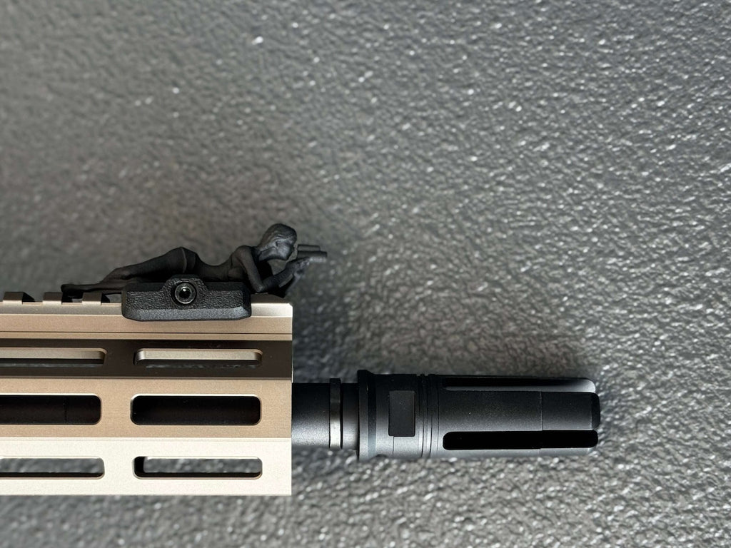 Metal Rail Figure: Spotter G — Right-Handed | Stainless Steel Rail Accessory