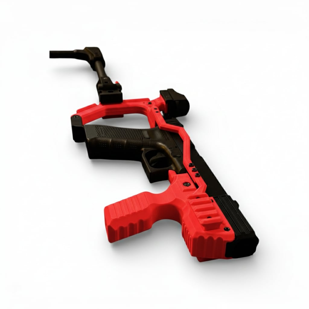 MDX-GL17 Frame System — Glock 17 Carbine Frame | MILIDECO