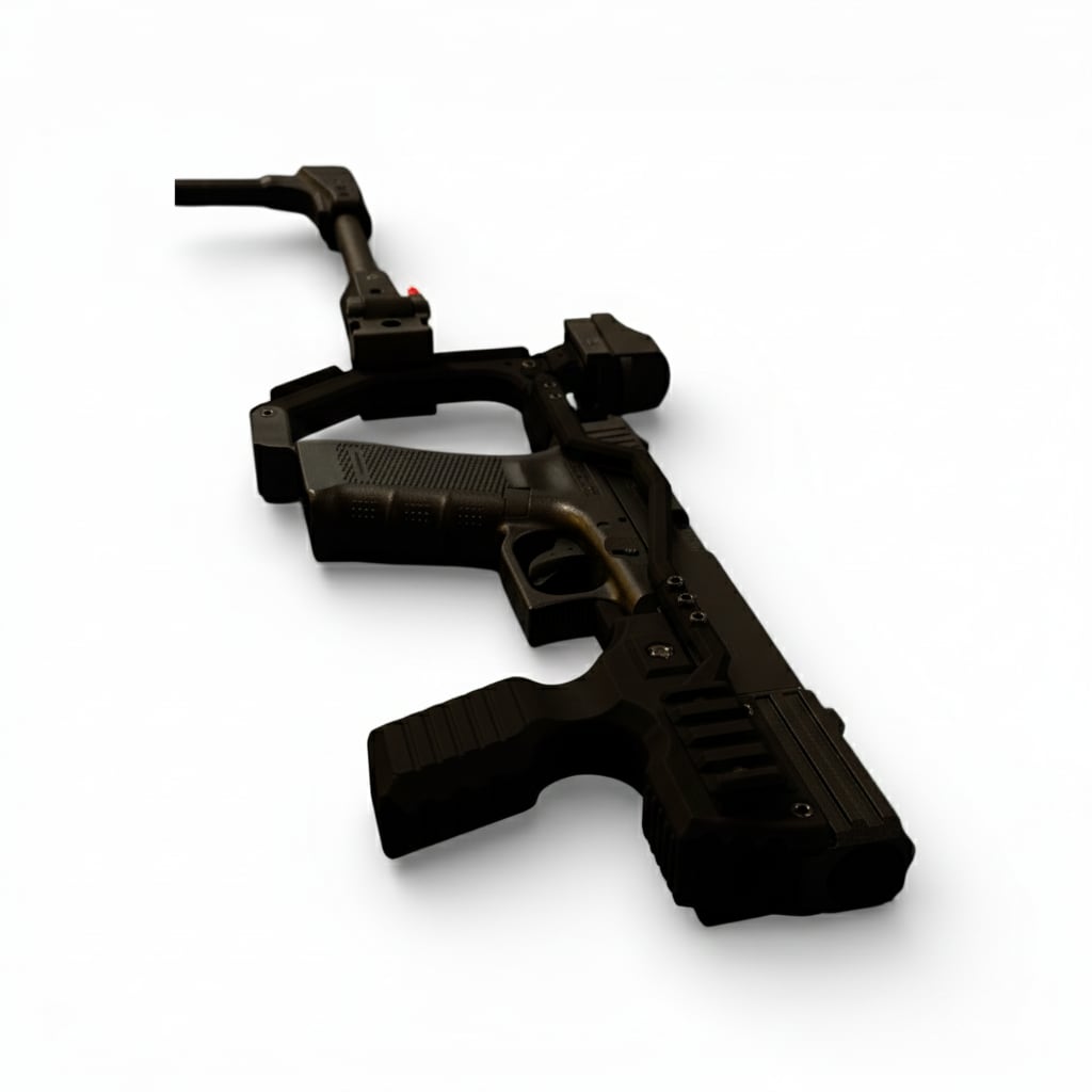 MDX-GL17 Frame System — Glock 17 Carbine Frame | MILIDECO