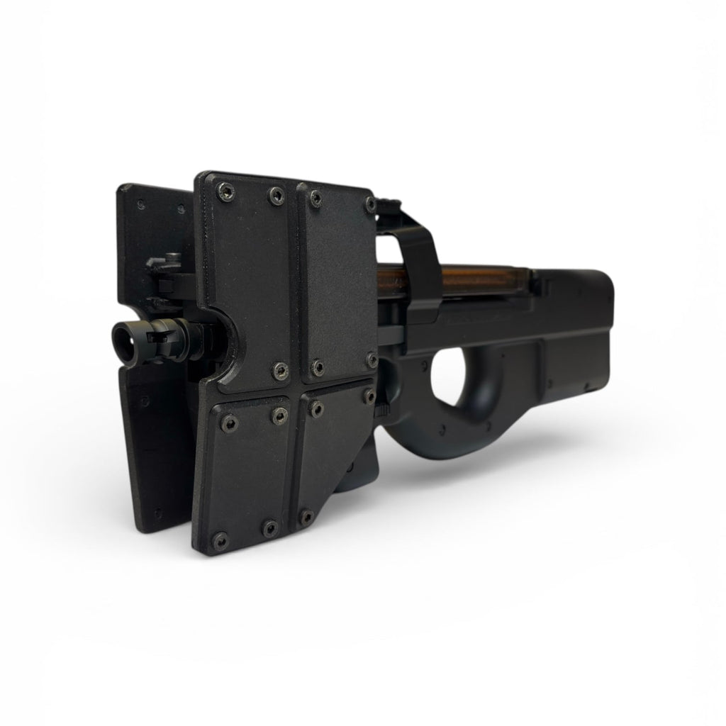 SENTRY SHIELD: P90 — Front Accessory for Tokyo Marui P90 | MILIDECO
