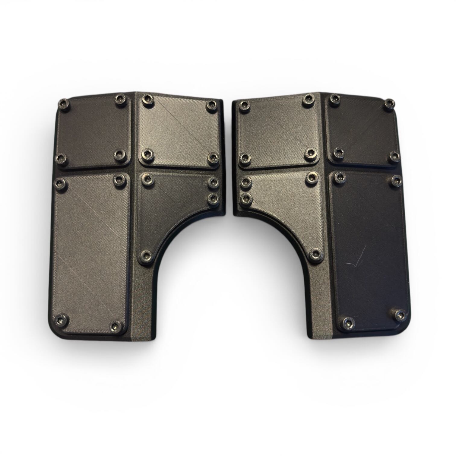 SENTRY SHIELD: Micro Minigun — Folding Forehand Guard for WELL PRO Micro Minigun | MILIDECO